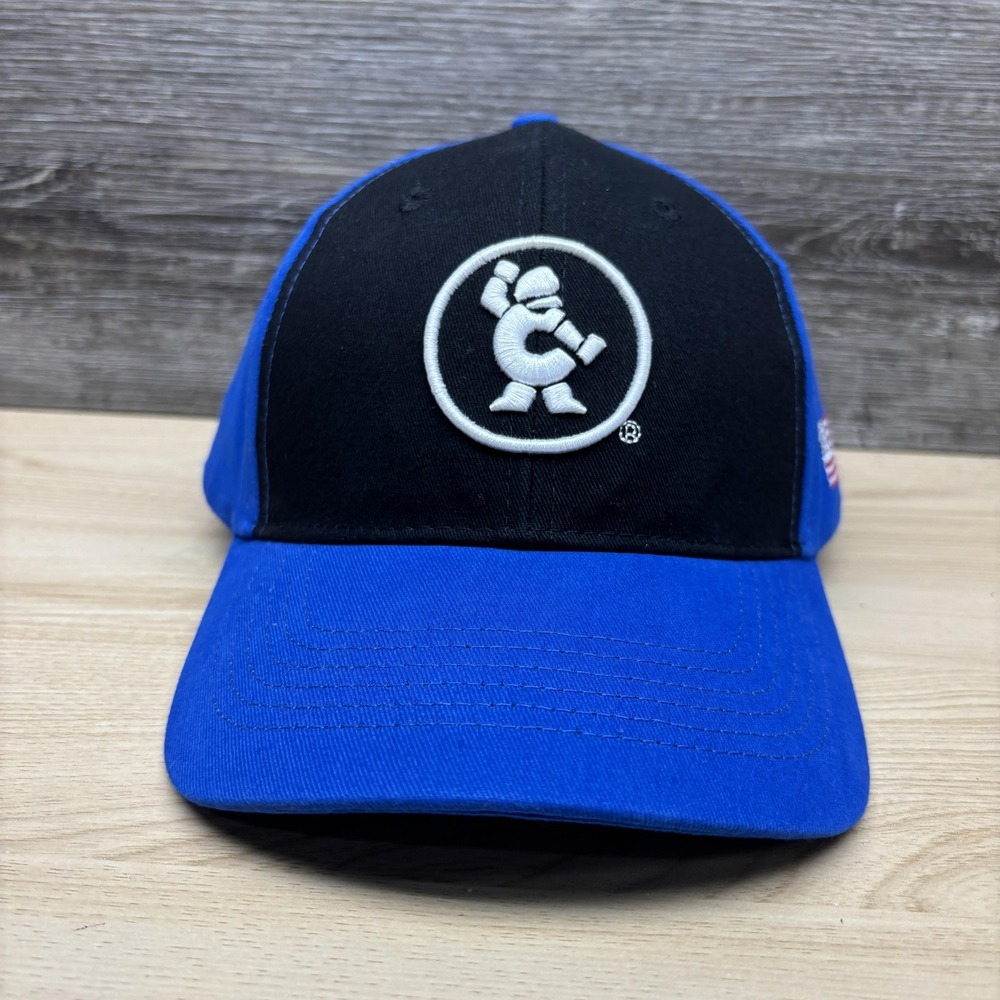 Cornwell Tools Hat Cap Snap Back Mens One Size Blue Patriotic USA Flag Baseball